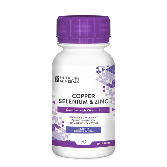 NUTRILIFE - Copper Selenium & Zinc 60 Tablets | One Life Health