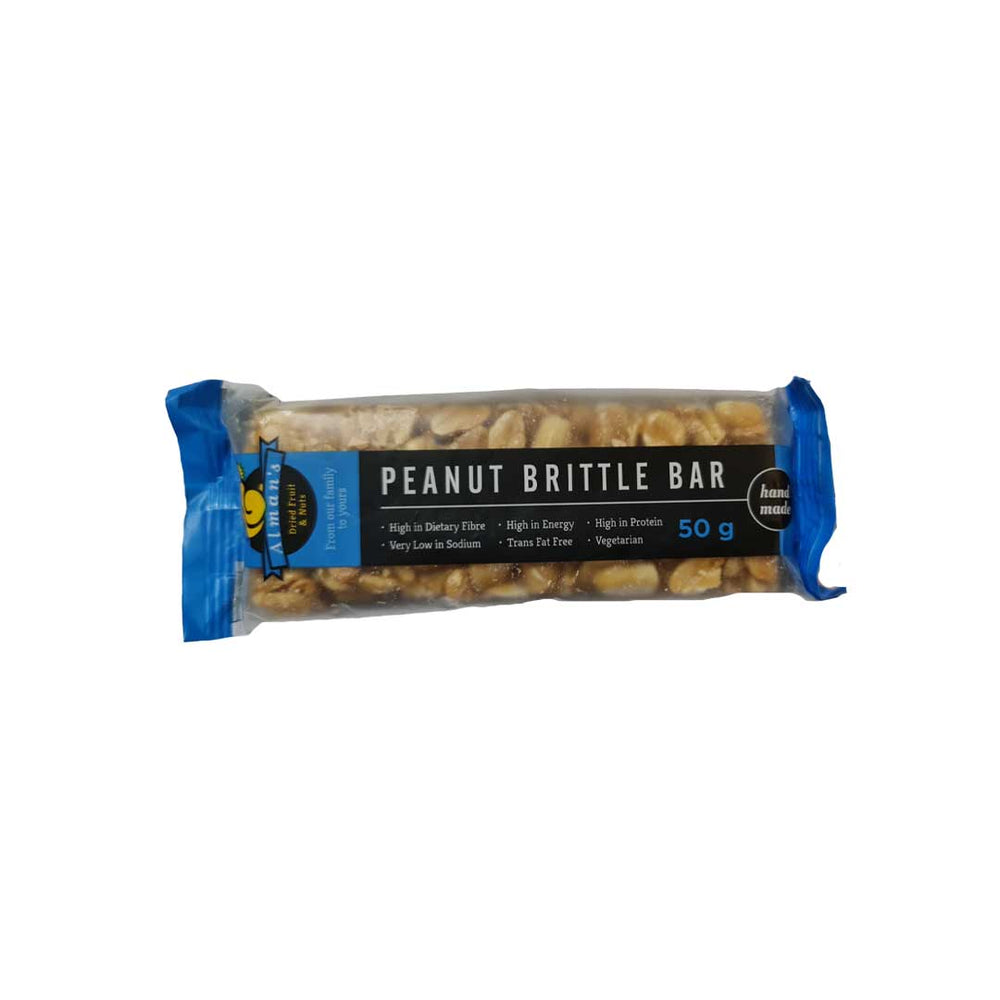 ALMANS - Peanut Brittle Bar - 50g | One Life Health