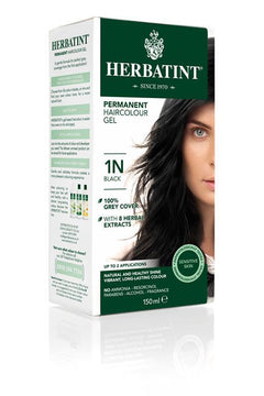 NATURE’S COLOURS - Herbatint Permanent Colour 1N - Black