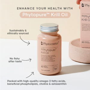 PHYTOCEUTICS - Phytopure™ Krill Oil - 60 Softgels | One Life Health