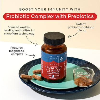 TERRANOVA - Probiotic Complex with Prebiotics - 50 Capsules | One Life Health