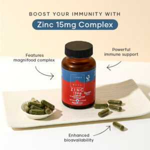 TERRANOVA - Zinc 15 mg Complex - 50 Capsules | One Life Health