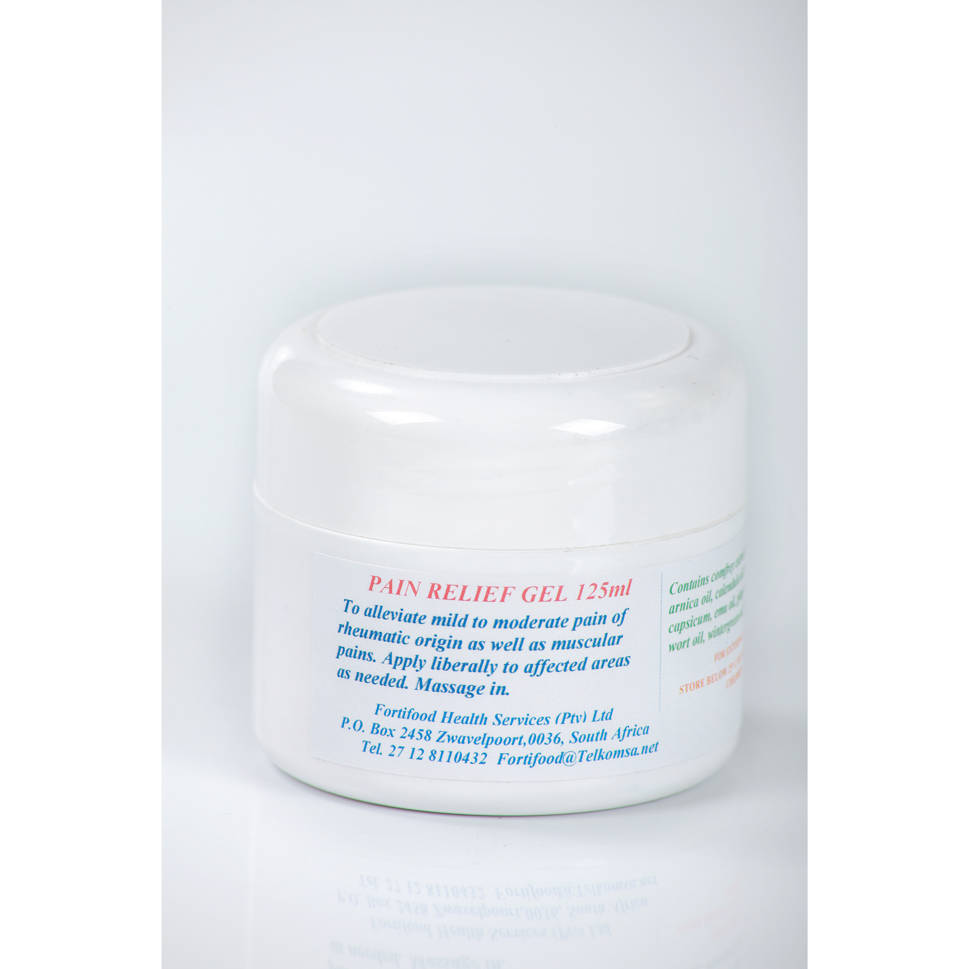 FORTIFOOD - Pain Relief Gel - 125ml | One Life Health