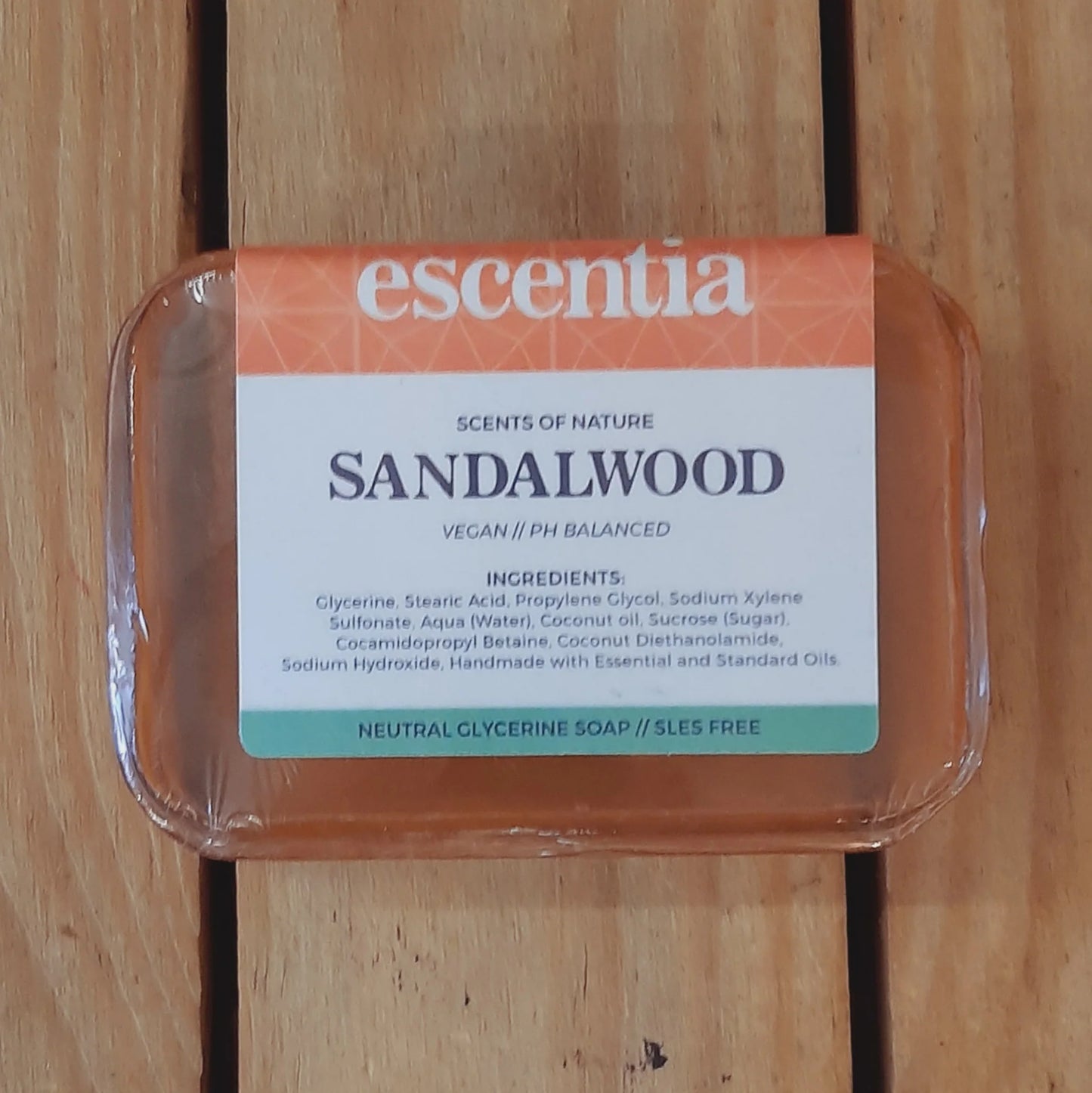 ESCENTIA - Soap Sandalwood | One Life Health