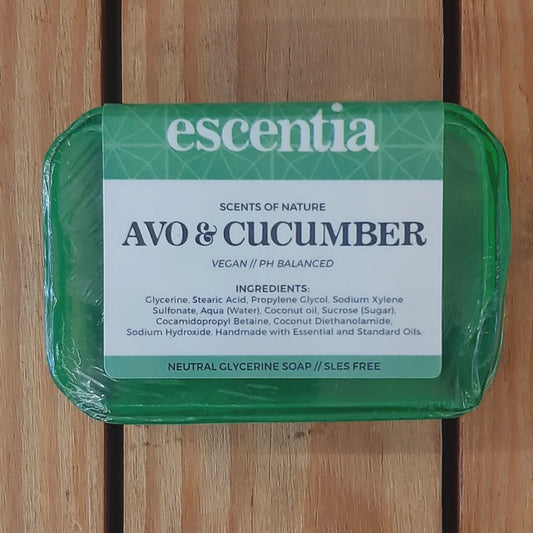 ESCENTIA - Soap Avocado & Cucumber | One Life Health