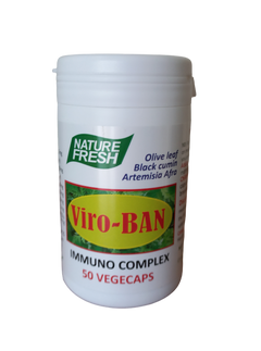 NATURE FRESH - Viro-Ban -  50 Veg Capsules
