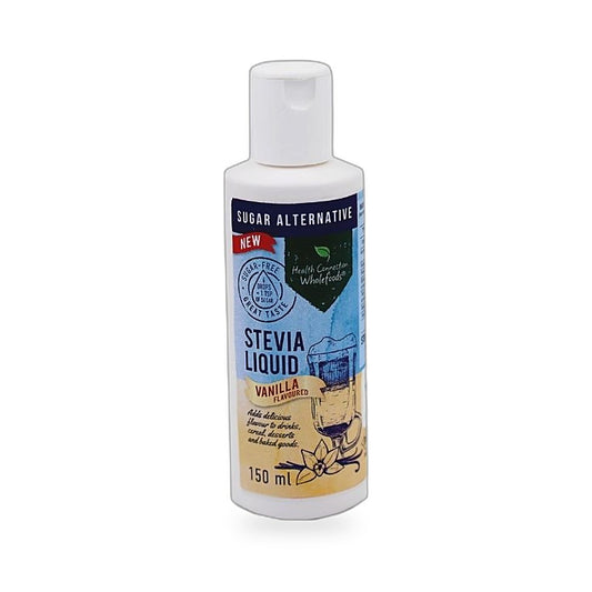 Health Connection Wholefoods - Stevia Liquid Vanilla - 150Ml