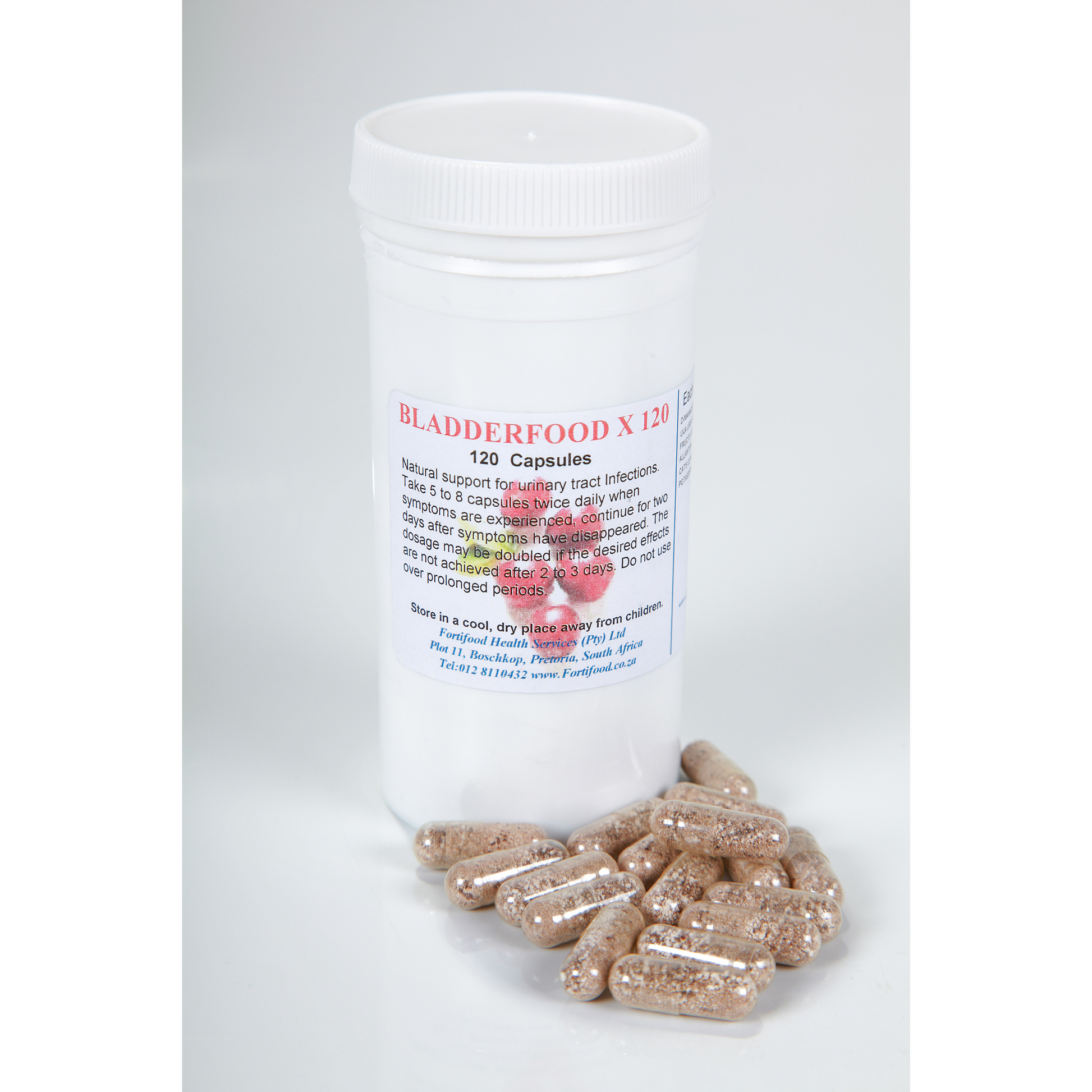 FORTIFOOD - Bladder Food - 120 Capsules | One Life Health