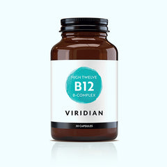 VIRIDIAN HIGH TWELVE - B12 with B-Complex - 30 Veg Capsules