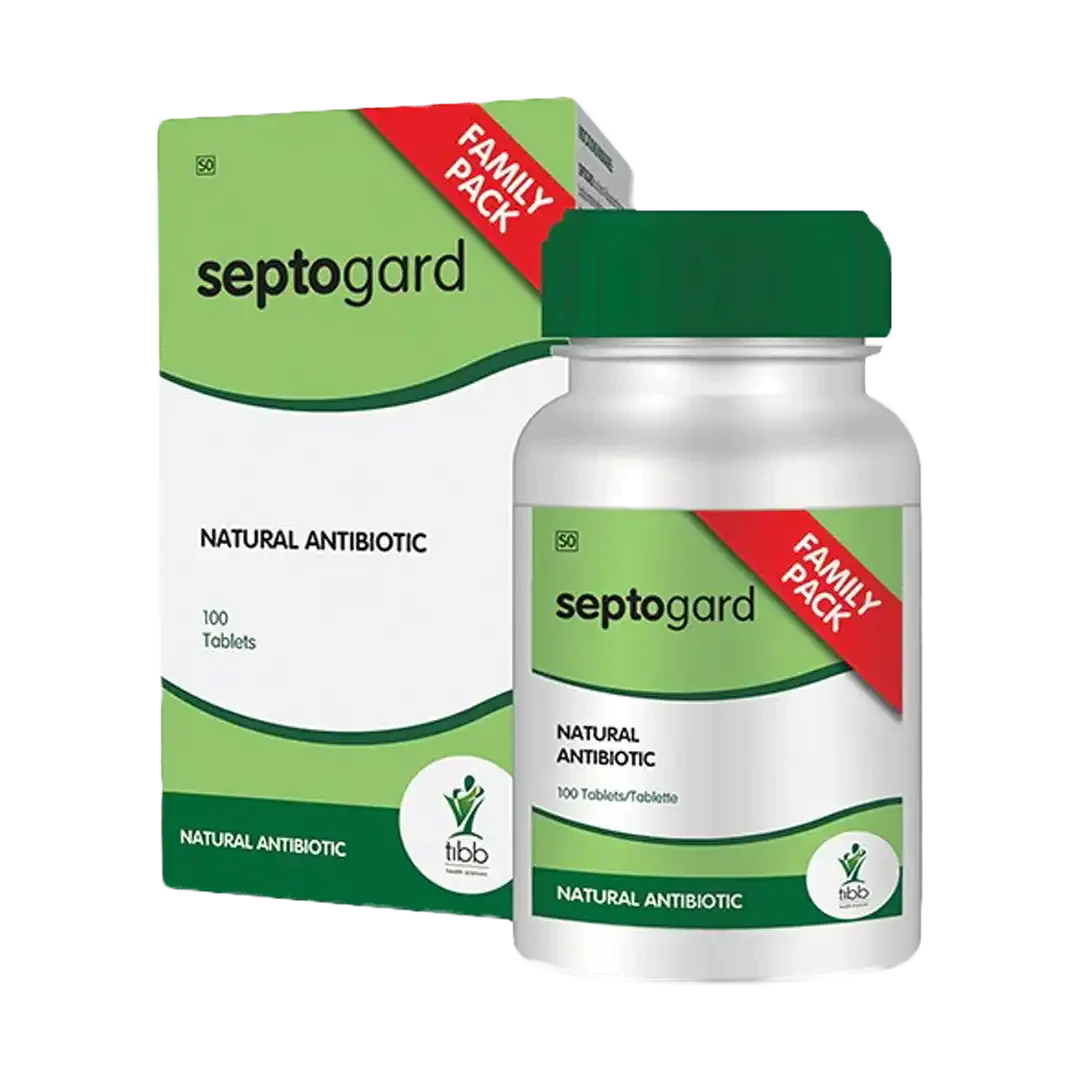 TIBB HEALTH - Septogard - 100 Tablets - Family Pack | One Life Health