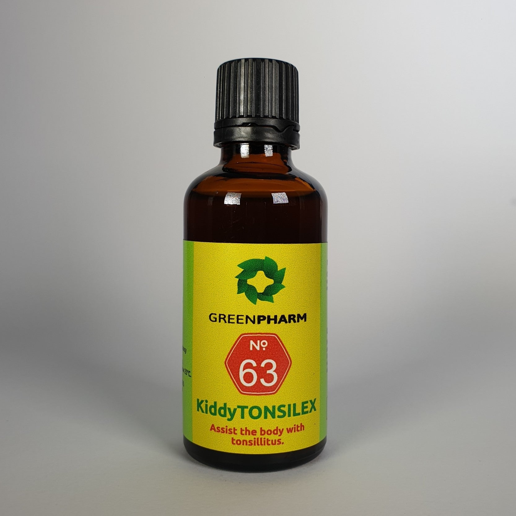 GREEN PHARM - KiddyTONSILEX No63 - 50ml | One Life Health