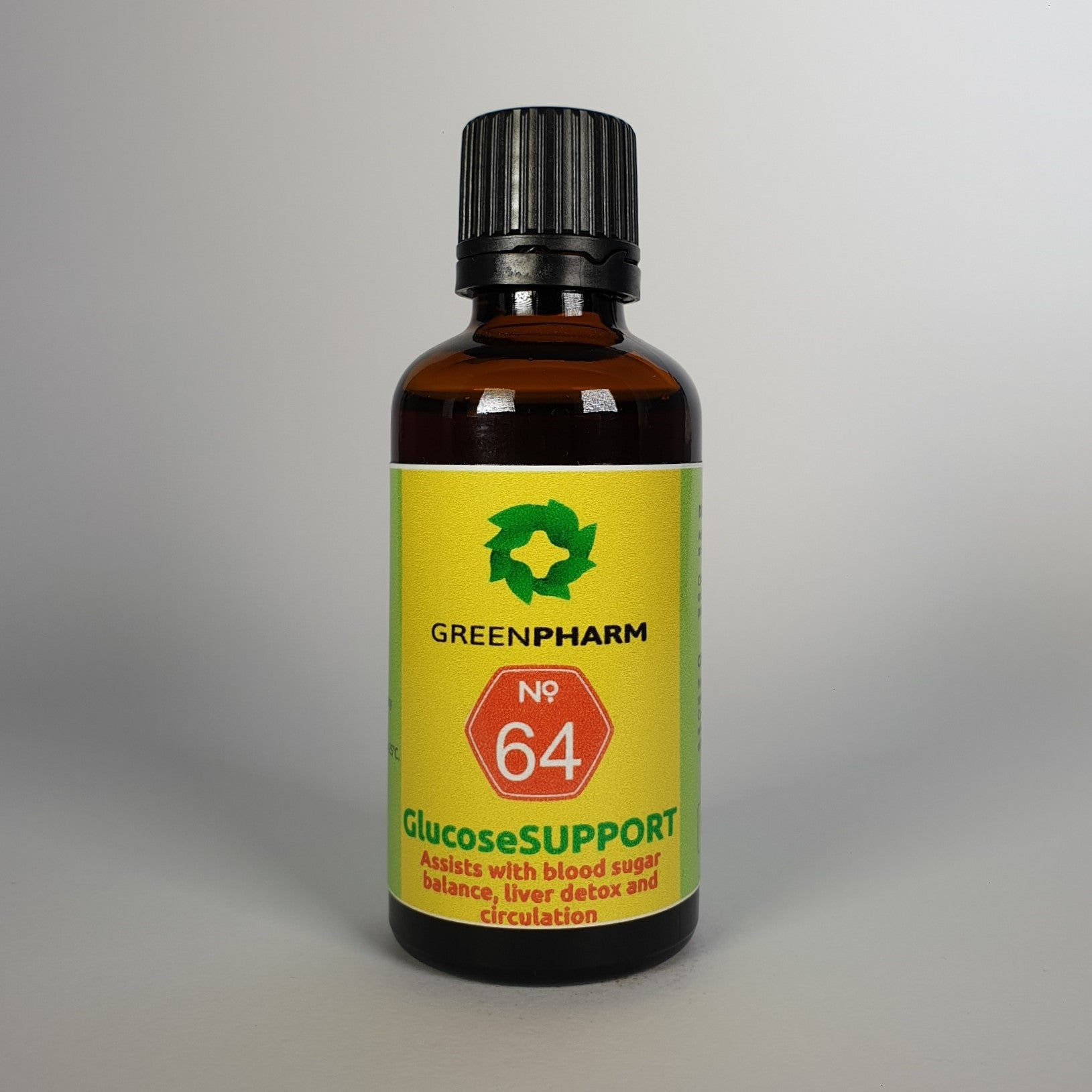 GREEN PHARM - GlucoseSUPPORT No64 - 100ml | One Life Health