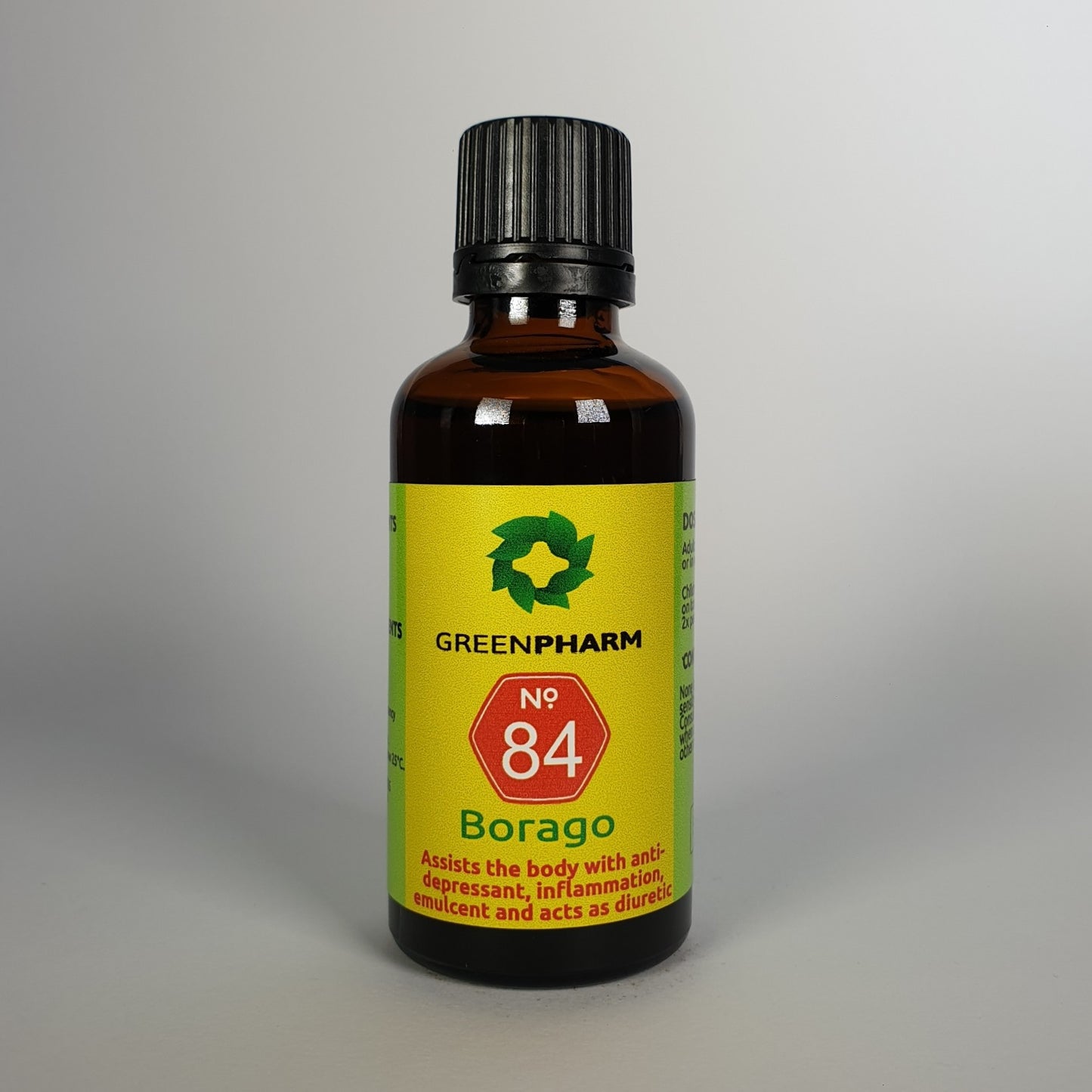 GREEN PHARM - Borago No84 - 50ml | One Life Health