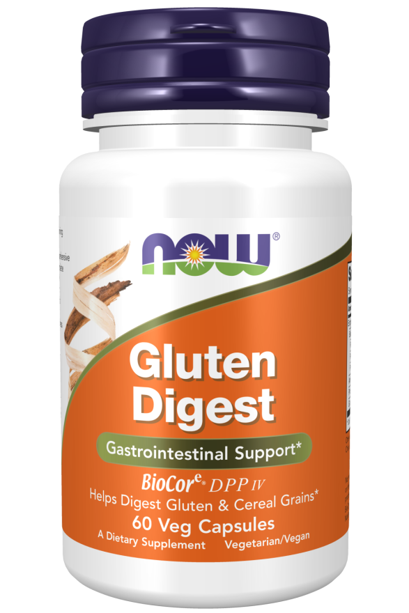 NOW® - Gluten Digest - 60 Veg Capsules | One Life Health