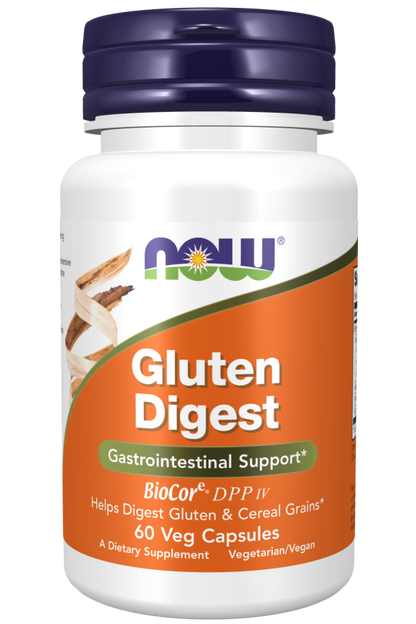 NOW® - Gluten Digest - 60 Veg Capsules | One Life Health