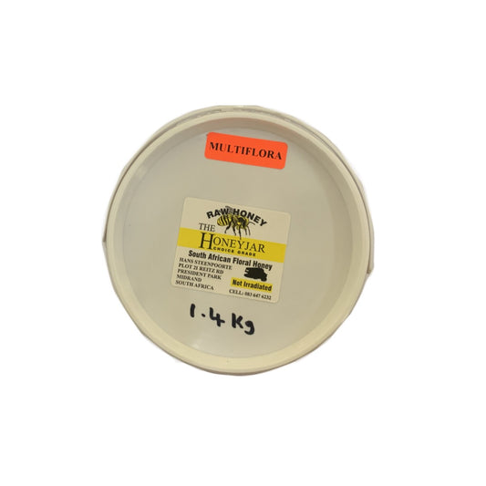 THE HONEYJAR - Raw Honey Multiflora - 1.4kg | One Life Health