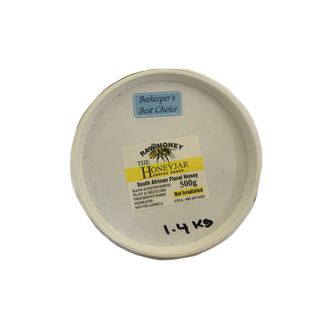 THE HONEYJAR - Raw Honey Beekeeper's Best Choice - 1.4kg | One Life Health