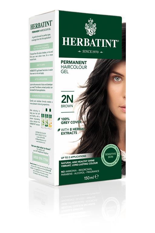 NATURE’S COLOURS - Herbatint Permanent Colour 2N - Brown | One Life Health