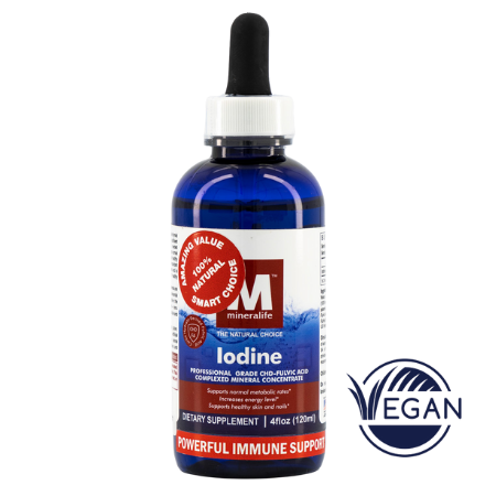 MINERALIFE - Iodine - 120ml | One Life Health