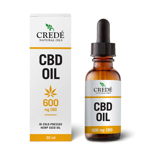 CREDÉ NATURAL OILS - CBD Oil 600mg - 30ml | One Life Health