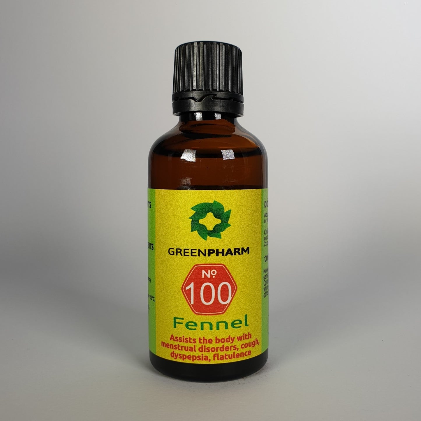 GREEN PHARM - Fennel No100 - 100ml | One Life Health