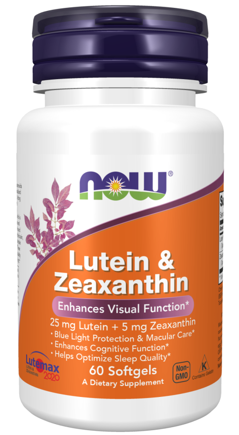 NOW® - Lutein & Zeaxanthin - 60 Softgels | One Life Health