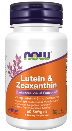 NOW® - Lutein & Zeaxanthin - 60 Softgels