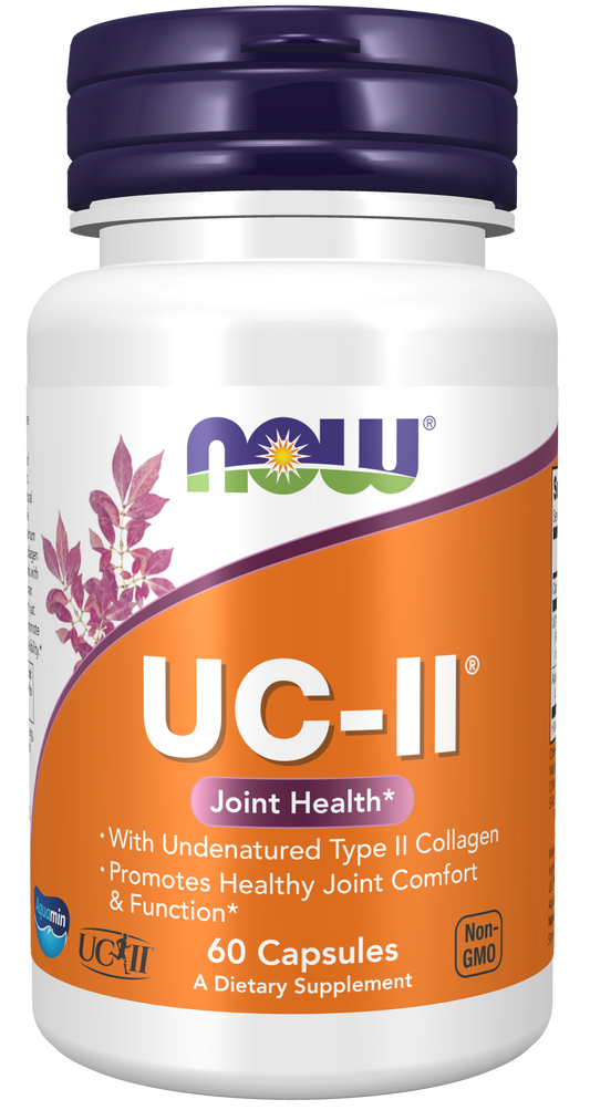 NOW® - UC-II® Type II Collagen - 60 Capsules | One Life Health