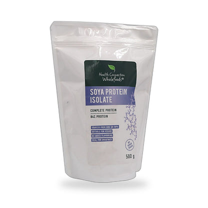 Health Connection Wholefoods - Soya Protein Isolate (Just Soy) - 500G