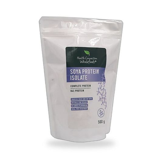 Health Connection Wholefoods - Soya Protein Isolate (Just Soy) - 500G