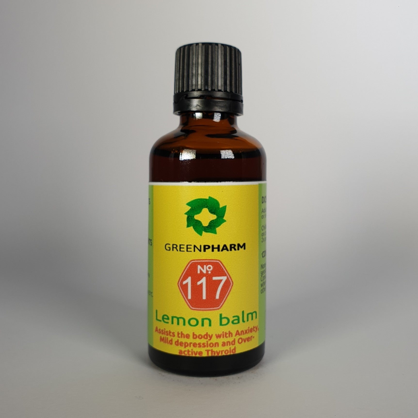 GREEN PHARM - Lemon Balm No117 - 50ml | One Life Health