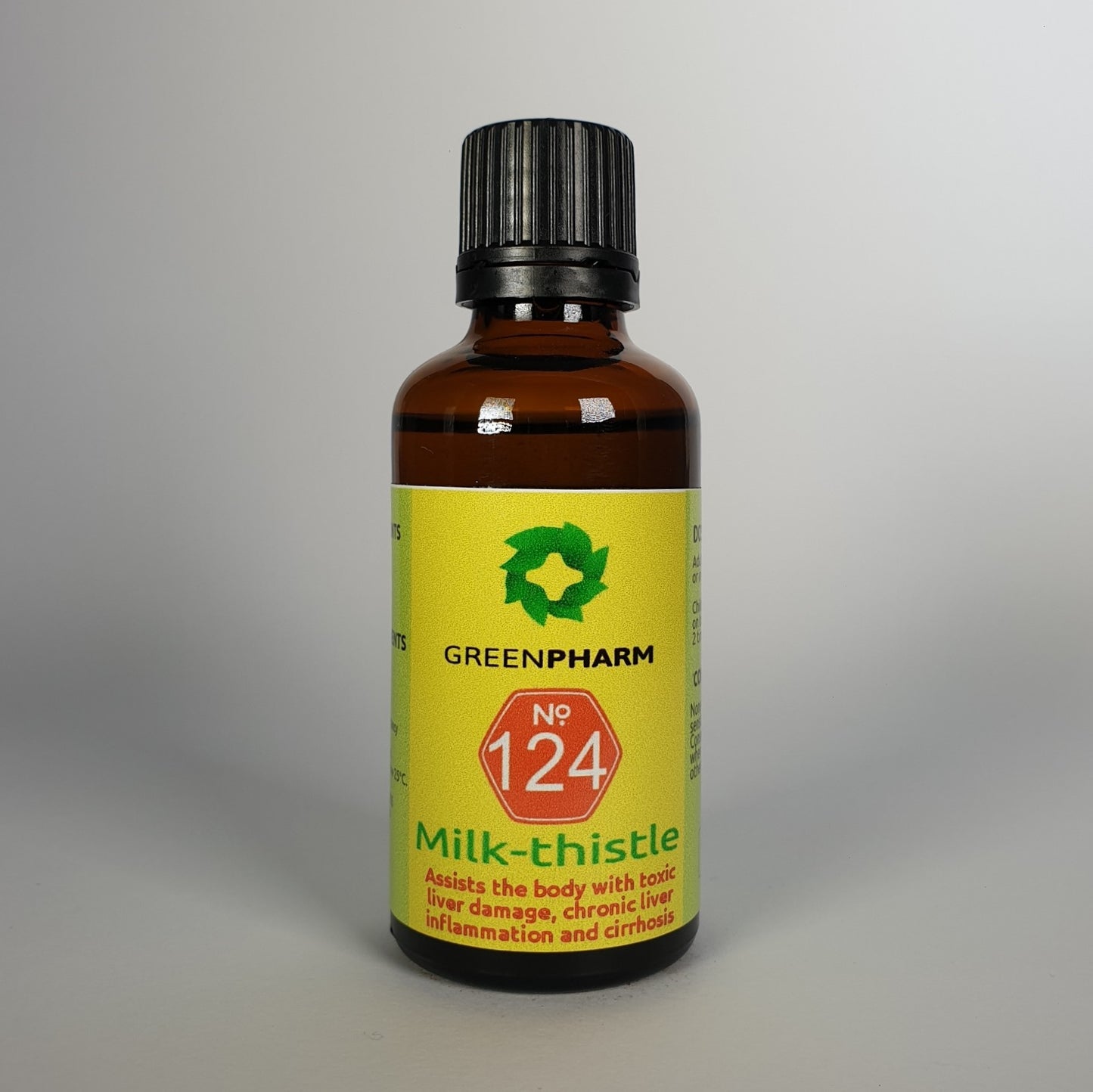 GREEN PHARM - Milk-Thistle No124 - 100ml | One Life Health