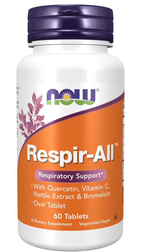 NOW® - Respir-All™ - 60 Tablets | One Life Health