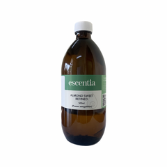ESCENTIA - Almond Sweet Refined Carrier Oil - 500ml