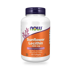 NOW® - Sunflower Lecithin 1200 mg 100 Softgels