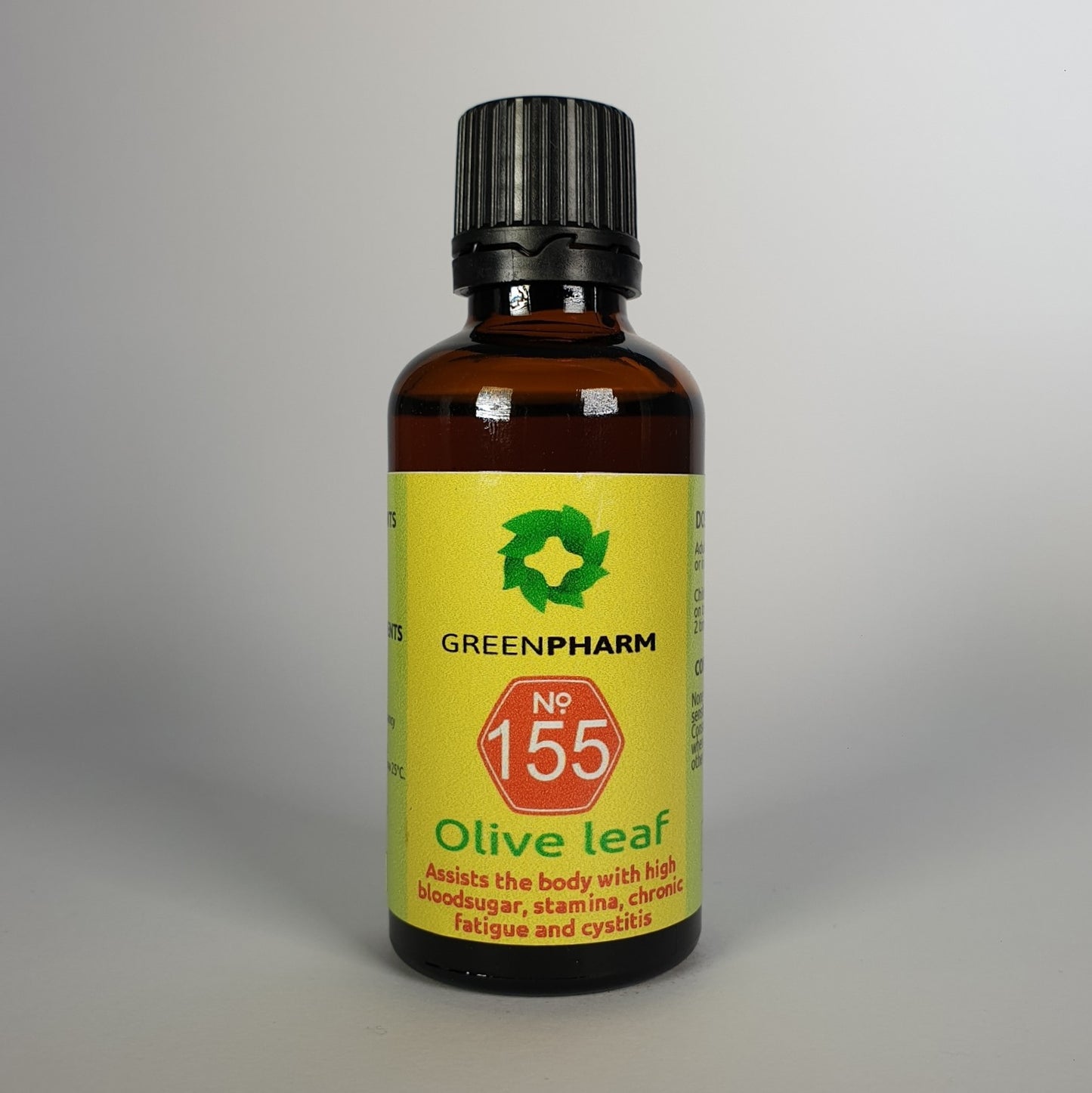 GREEN PHARM - Olive Leaf No155 - 50ml | One Life Health