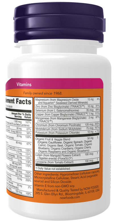 NOW® - Daily Vits™ - 30 Veg Capsules | One Life Health