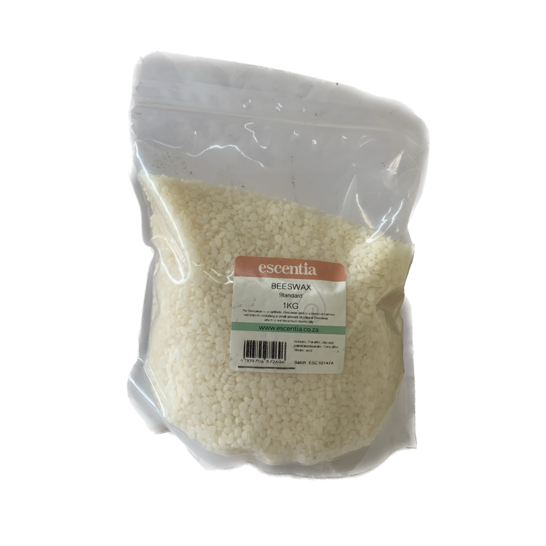 ESCENTIA - Standard Beeswax Pellets - 1kg | One Life Health