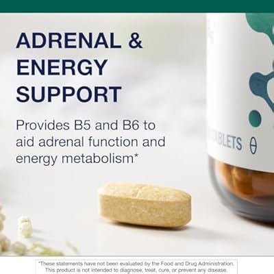 Metagenics Cortico-B5B6 60 tablets bottle for adrenal and B vitamin support