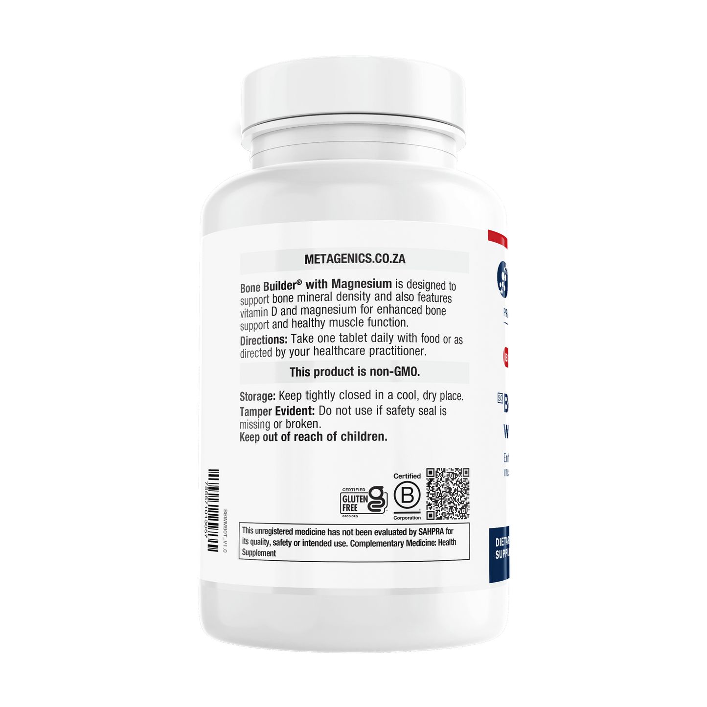 METAGENICS - Bone Builder with Magnesium - 90 Tablets | One Life Health