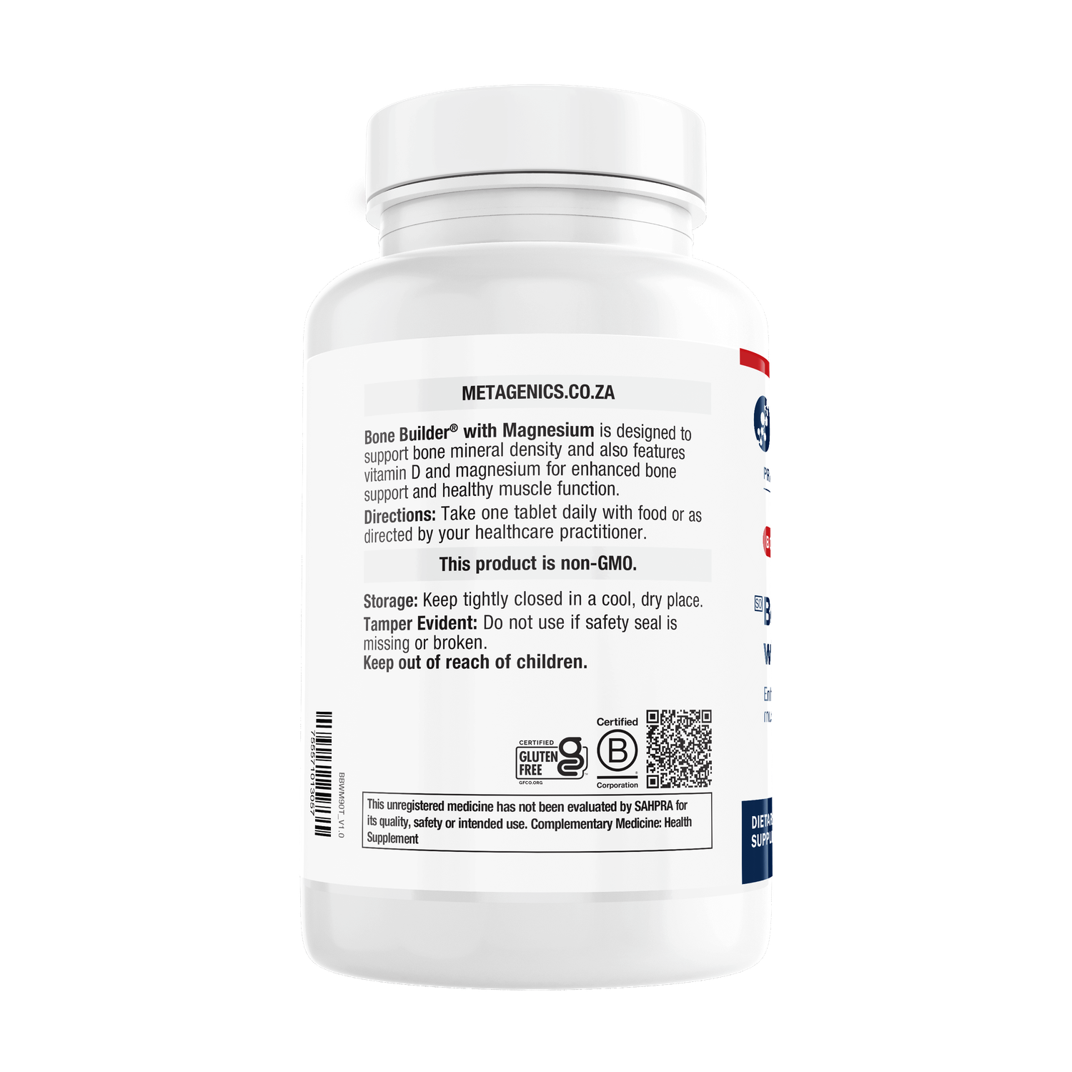 METAGENICS - Bone Builder with Magnesium - 90 Tablets | One Life Health