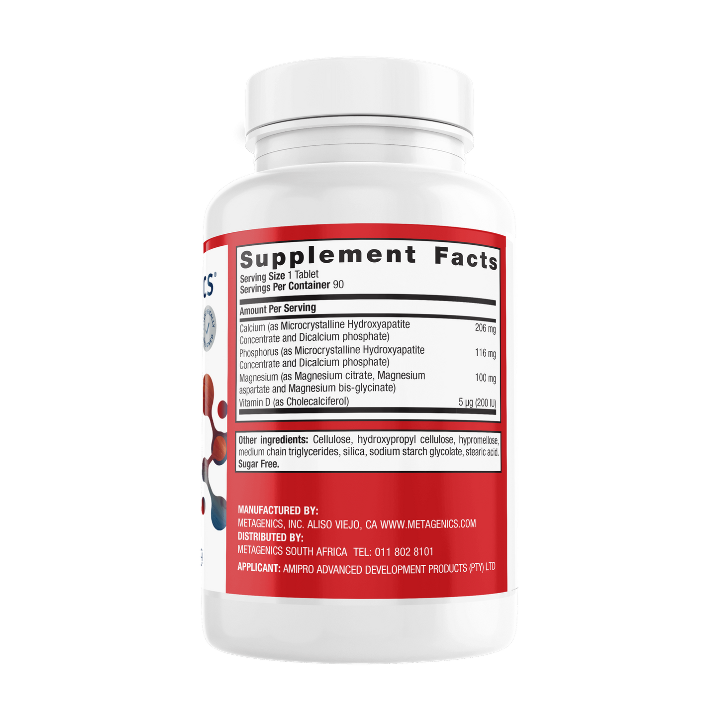 METAGENICS - Bone Builder with Magnesium - 90 Tablets | One Life Health