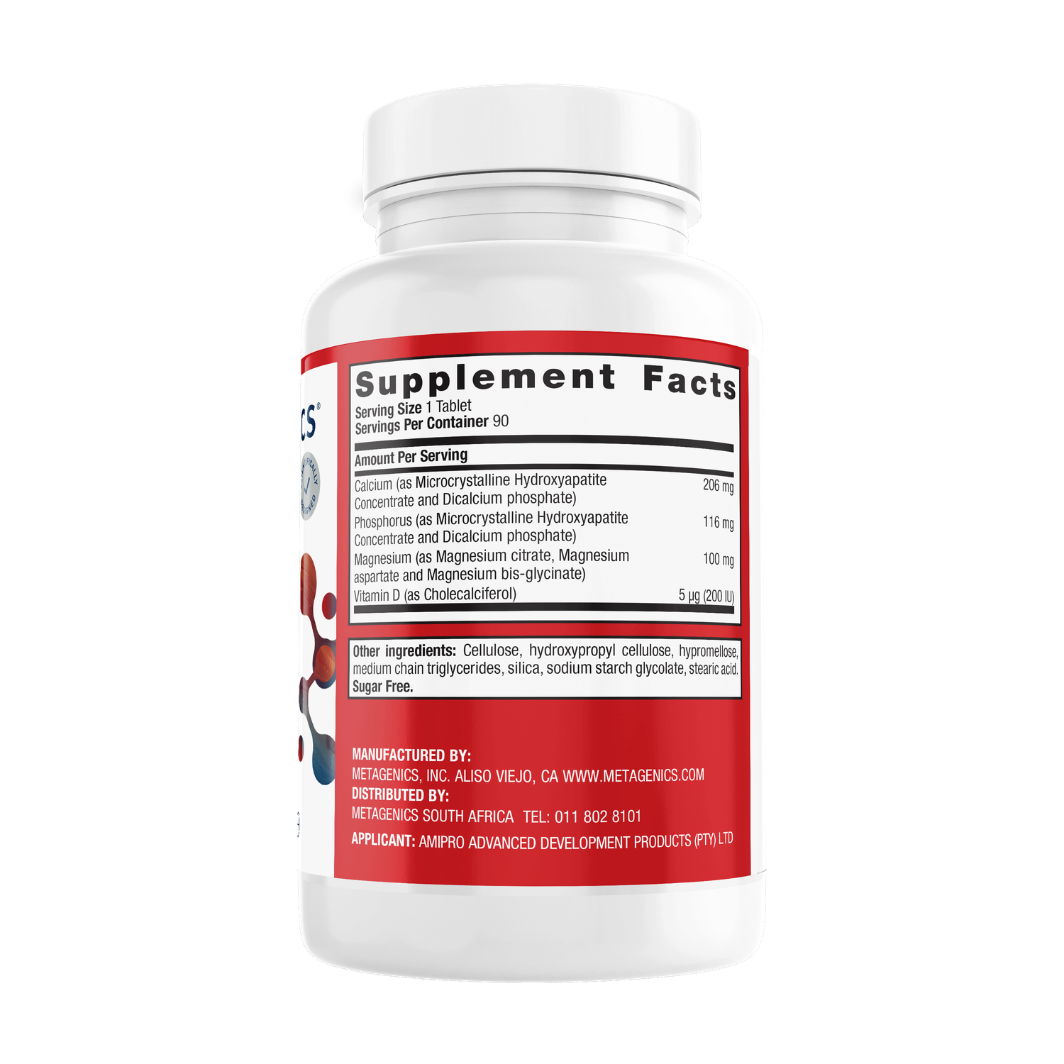 METAGENICS - Bone Builder with Magnesium - 90 Tablets | One Life Health