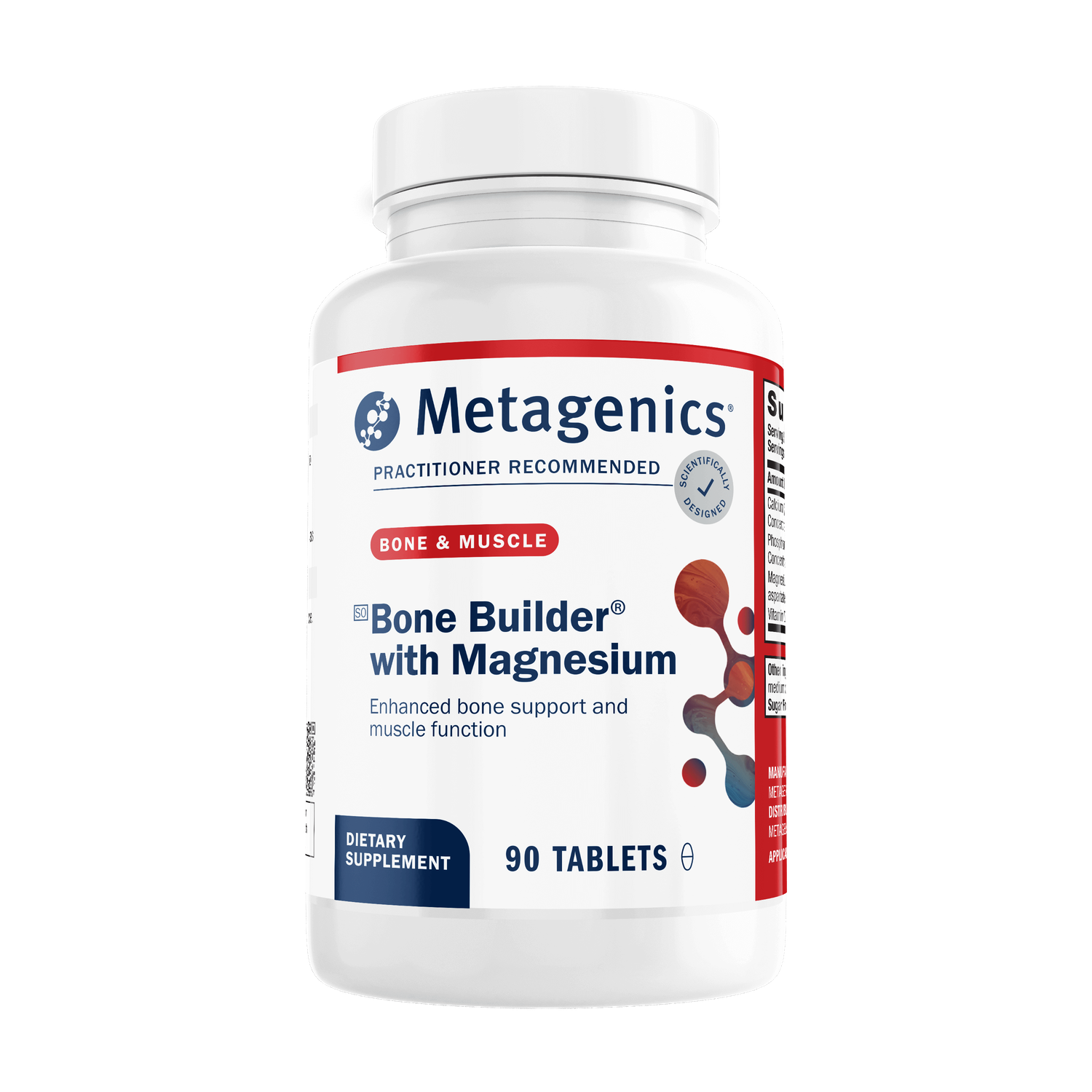 METAGENICS - Bone Builder with Magnesium - 90 Tablets | One Life Health