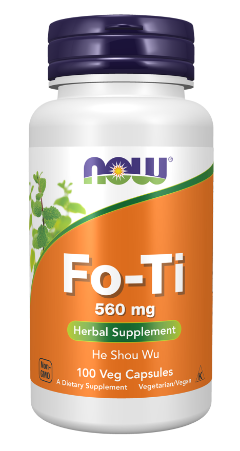 NOW - Fo-Ti 560 mg - 100 Veg Capsules | One Life Health