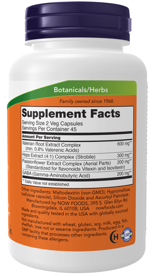 NOW® - Sleep - 90 Veg Capsules | One Life Health