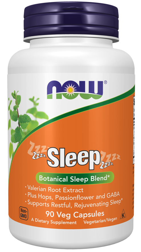NOW® - Sleep - 90 Veg Capsules | One Life Health