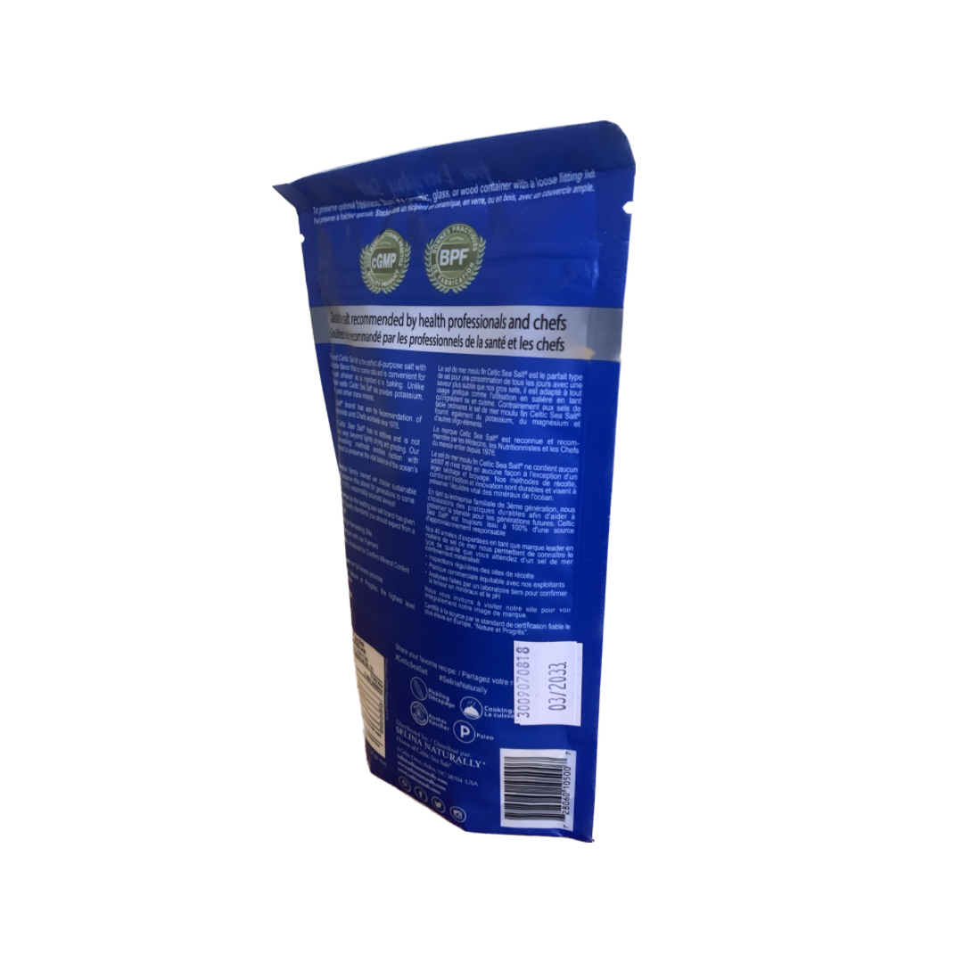 INVINCIBLE LIVING - Celtic Salt Fine Ground - 227g | One Life Health