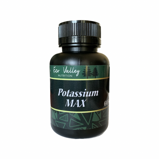ECO VALLEY NUTRITION - Potassium MAX - 60 Capsules | One Life Health