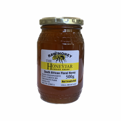 THE HONEYJAR - Raw Honey Garden Flowers - 500g | One Life Health